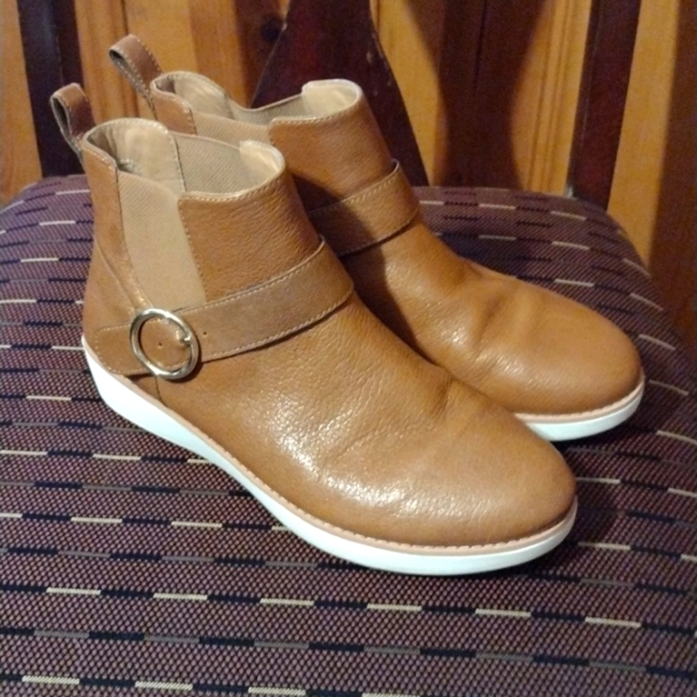 Fit Flop Ankle Boots, Size 7